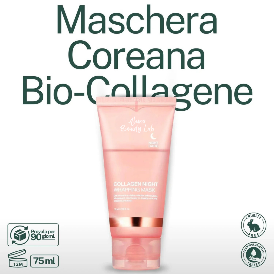 Più collagene, più risultati, meno sprechi: Maschera Coreana al Bio-Collagene